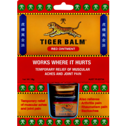 Photo of Tiger Balm Red Ointment 18g 18g
