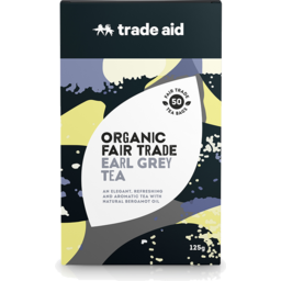 Photo of Trade Aid Organic Earl Grey Tea 50 Pack 125g