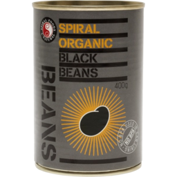 Photo of SPIRAL Org Black Beans 400g