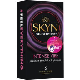 Photo of Skyn Intense Vibe Condoms 5 Pack