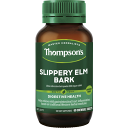 Photo of Slippery Elm Bark 800mg 60 Chewable Tablets