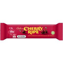 Photo of Cadbury Cherry Ripe Chocolate Bar 44g