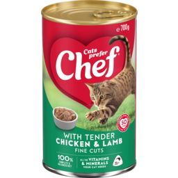 Photo of Chef Cat Food Can Chicken & Lamb