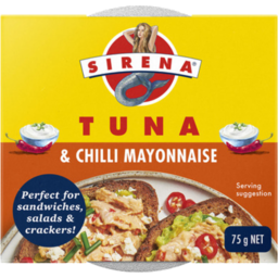 Photo of Sirena Tuna & Chilli Mayo 75gm 75gm