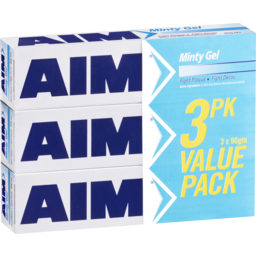 Photo of Aim Minty Gel Value Pack 3 Pack