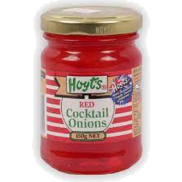 Photo of Hoyts Cocktail Onions Red 150g