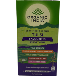 Photo of Organic India Tulsi Assorted Favourites Tea 25pk