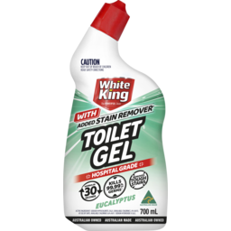 Photo of White King Toilet Gel With Added Stain Remover Eucalyptus 700ml