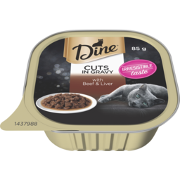 Photo of Dine Cuts In Gravy With Beef & Liver 85g