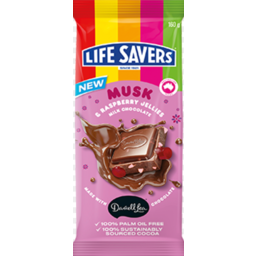 Photo of Life Savers Block Must & Raspberry Milk Chocolate