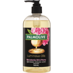 Photo of Palmolive Luminous Oils Liquid Hand Wash Soap Pump 500ml, Invigorating Macadamia Oil With Peony, Recyclable Bottle 500ml