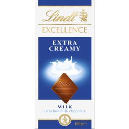 Photo of Lindt Excellence Extra Creamy Milk Chocolate Block
