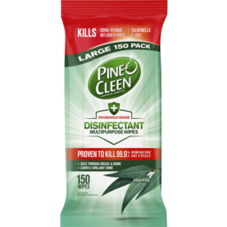 Photo of Pine O Cleen Disinfectant Multipurpose Wipes Eucalyptus 150 Pack 