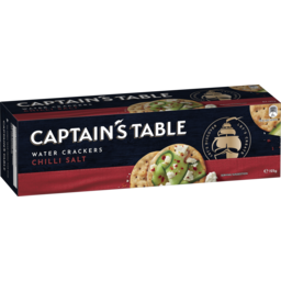 Photo of Captain's Table Water Crackers Chilli Salt