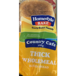 Photo of Homestyle Bake Country Café Thick Wholemeal Bread 850gm