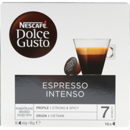 Photo of Nescafe Dlc Gusto Intenso Caps 16ea