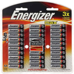 Photo of Energizer Max Aa Batteries 30pk