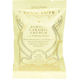 Photo of LOCO LOVE Almond Caramel Crunch Chocolate 30g