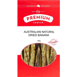 Photo of Premium Choice Australian Natural Dried Banana 250g