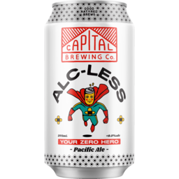 Photo of Capital Brewing Alc-Less Pacific Ale Can 375ml