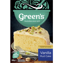 Photo of Greens Temptations Vanilla Mud Flavoured Cake Mix 600g