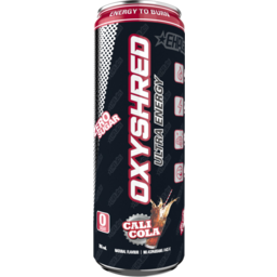 Photo of Oxyshred Cali Cola Ultra Energy Drink 355ml