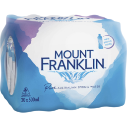Photo of Mount Franklin Still Water 20.0x500ml