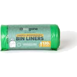 Photo of Biogone  Landfill Biodegradable  Bin Liners 120L 20 Bags