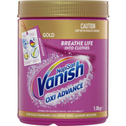 Photo of Vanish Napisan Gold Multi Power Stain Remover & Laundry Booster Powder 1kg 1kg