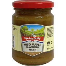 Photo of Spring Gully Miso Maple Flavoured Relish
