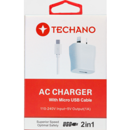 Photo of Techano Micro Usb As Charger