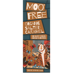 Photo of MOO FREE:MF Salted Caramel Premium Choc Bar 80g