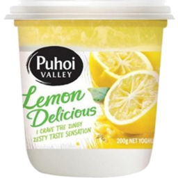 Photo of Puhoi Valley Yoghurt Lemon Delicious 200g