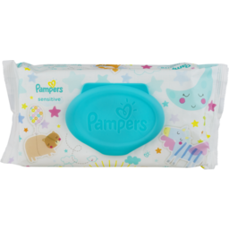 Photo of Pampers Baby Wipes Sensitive - 56 Ct