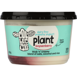 Photo of The Collective Plant Based Yoghurt Boysenberry