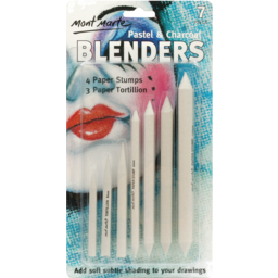 Photo of Mm Pastel & Charcoal Blenders 7pc