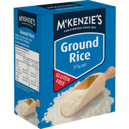 Photo of Mckenzies Ground Rice 375g