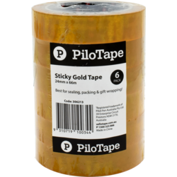Photo of Pilotape Gold Sticky Tape 6pk
