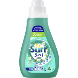 Photo of Surf Herbal Extracts 5 In 1 Front & Top Loader Laundry Liquid 1l
