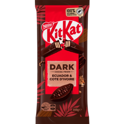 Photo of Nestle Kit Kat Dark Block Chocolate 160g