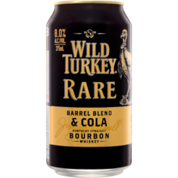 Photo of Wild Turkey Rare & Cola 8% Can