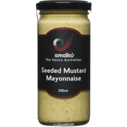 Photo of Emelias Mayo Seeded Mustard 250ml