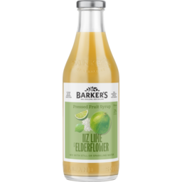 Photo of Barkers Fruit Syrup Lime & Elderflower