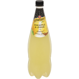 Photo of Schweppes Pineapple & Lemon With Natural Mineral Water 1.1l