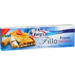 Photo of Borgs Filo Pastry Sheet 375g