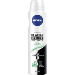 Photo of Nivea Invisible Black & White Fresh Aerosol Limited Edition 250ml