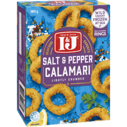 Photo of I&J Salt & Pepper Calamari Rings 360g