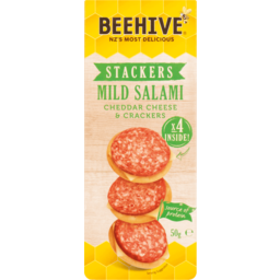 Photo of Beehive Salami Stackers Mild 50g
