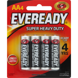 Photo of Eveready Super Heavy Duty Battery Aa 4