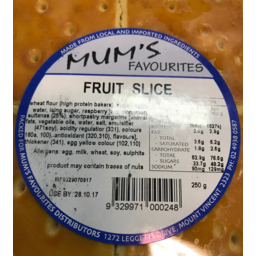 Photo of Mums Slice Fruit 250gm